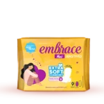 SENSITIVES Maxi Thick Long Sanitary Pads – 9 Pcs