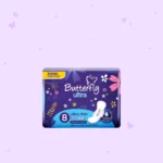 Butterfly Ultra-Thin Economy Pack Sanitary Pads Long – 8 Pcs