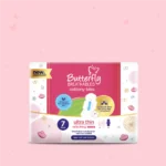 Butterfly Breathables Ultra-Thin Cottony Sanitary Pads Extra Long – 7 Pcs
